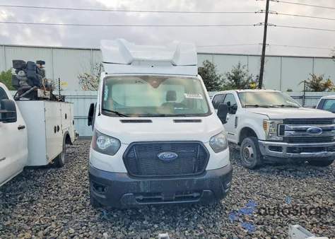 2021 Ford Transit T-350 z USA, uszkodzony, nr VIN 1FDBW5Z85MKA84397